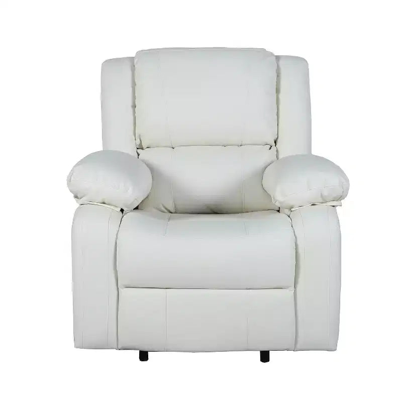 Fauteuil inclinable Emma et Oliver avec dossier rembourré et accoudoirs rembourrés
