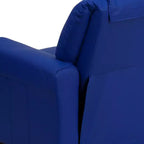 Fauteuil inclinable contemporain pour enfants Emma et Oliver avec porte-gobelet et appuie-tête