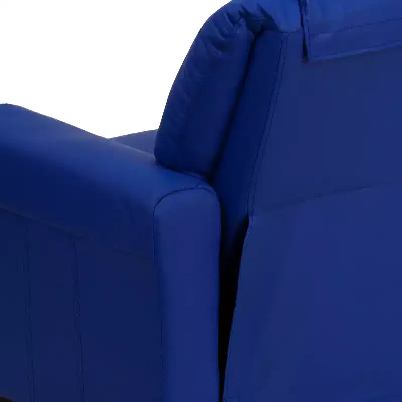 Fauteuil inclinable contemporain pour enfants Emma et Oliver avec porte-gobelet et appuie-tête