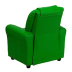 Fauteuil inclinable contemporain pour enfants Emma et Oliver avec porte-gobelet et appuie-tête