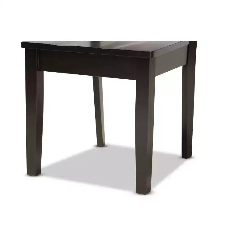 Lot de 2 chaises de salle à manger Fenton Wood – Baxton Studio