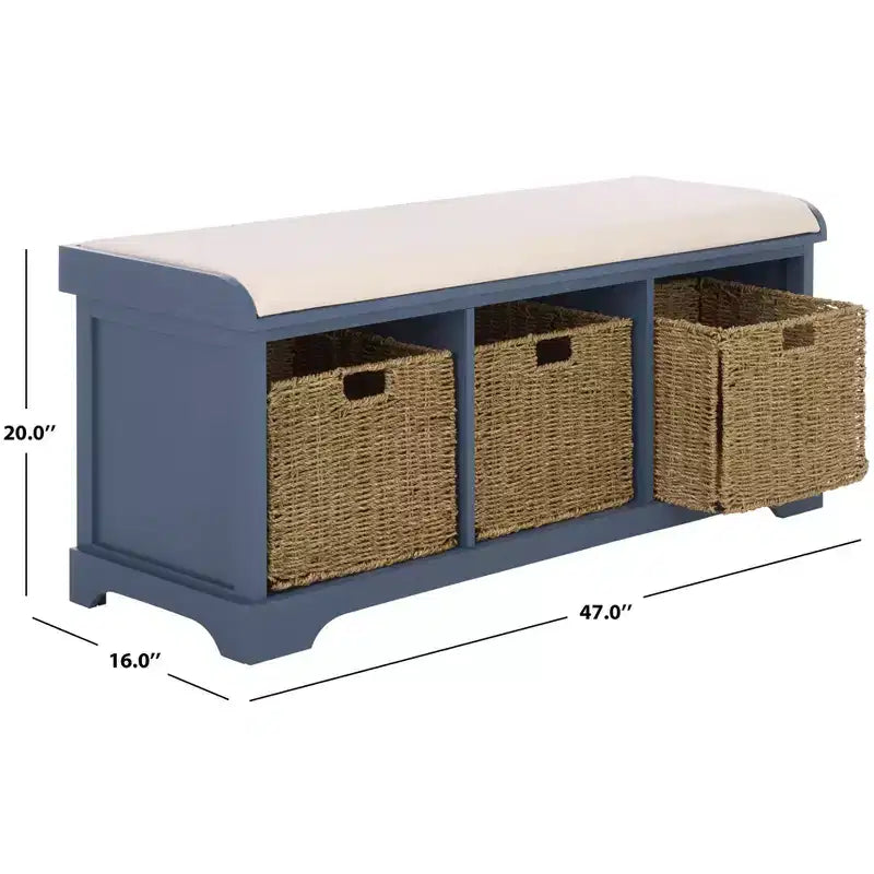 Banc de rangement Lonan - AMH5733 - Safavieh Couture