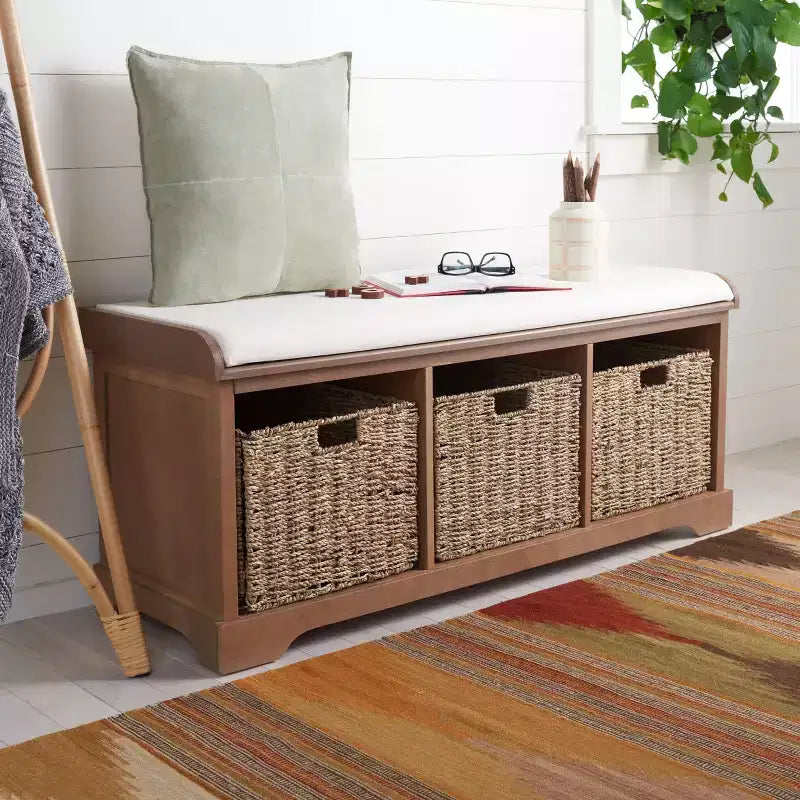 Banc de rangement Lonan - AMH5733 - Safavieh Couture