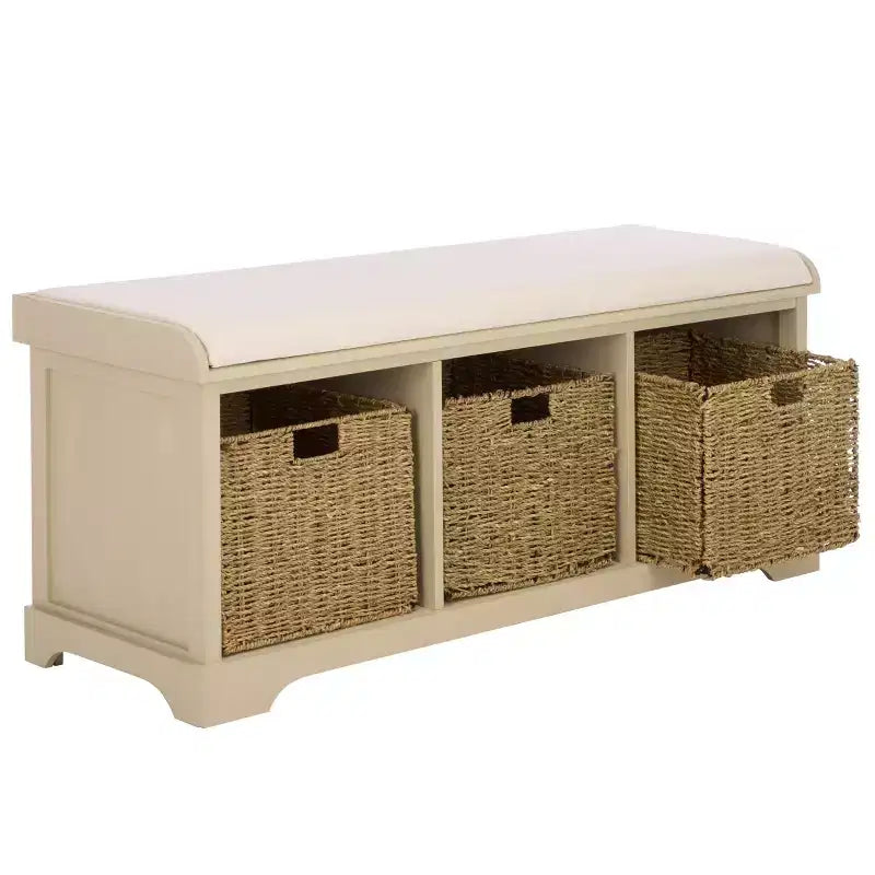 Banc de rangement Lonan - AMH5733 - Safavieh Couture