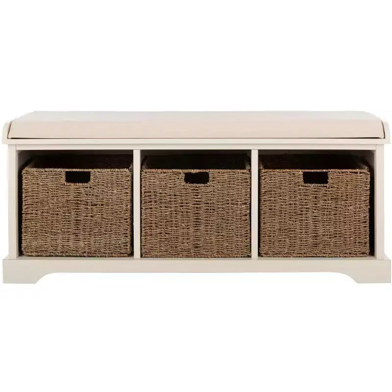Banc de rangement Lonan - AMH5733 - Safavieh Couture