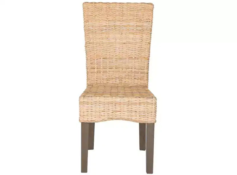 Chaise de salle à manger en osier Ozias 19 H (lot de 2) - SEA8014 - Safavieh