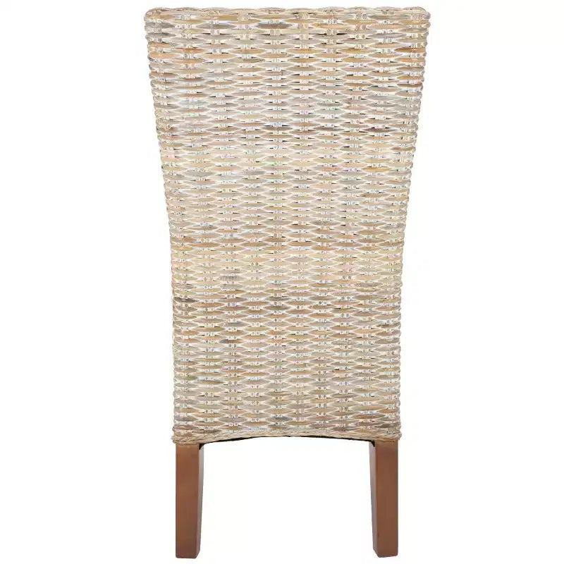 Chaise de salle à manger en osier Ozias 19 H (lot de 2) - SEA8014 - Safavieh