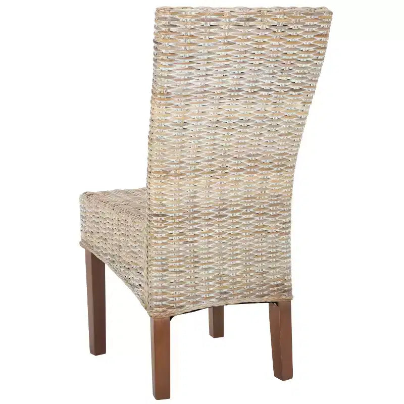 Chaise de salle à manger en osier Ozias 19 H (lot de 2) - SEA8014 - Safavieh