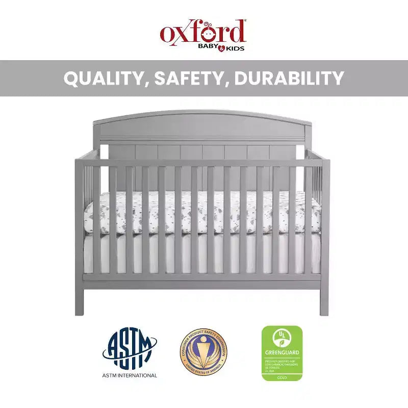 Lit de bébé convertible 4-en-1 Baldwin d'Oxford Baby