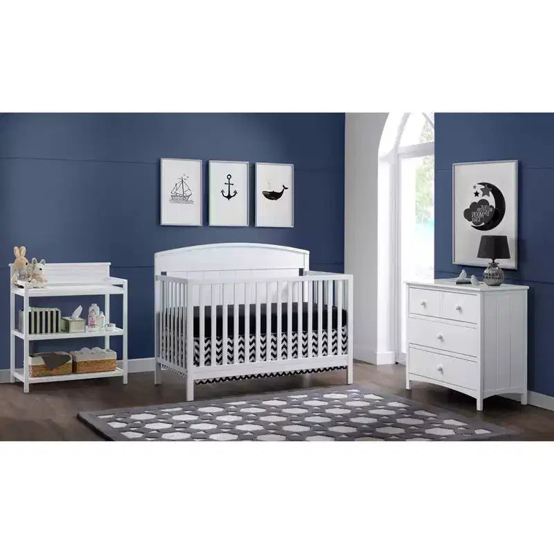 Lit de bébé convertible 4-en-1 Baldwin d'Oxford Baby