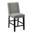 Carolina Living - Lot de 2 tabourets de bar rembourrés Laurant, hauteur comptoir, 61 cm