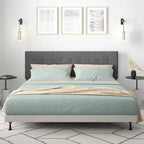 Tête de lit capitonnée sans boutons Glenwillow Home Kaya