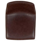 Tabourets de bar Merrick Lane de 76 cm de hauteur avec siège baquet en similicuir, lot de 2