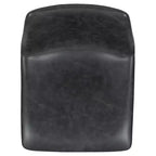 Tabourets de bar Merrick Lane de 76 cm de hauteur avec siège baquet en similicuir, lot de 2