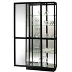 Howard Miller 680572 Jayden Iii Vitrine d'exposition 680572 Noir brillant