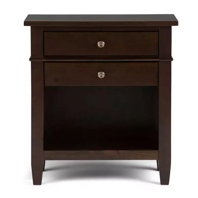 Table de chevet 24" en bois massif Sterling - WyndenHall