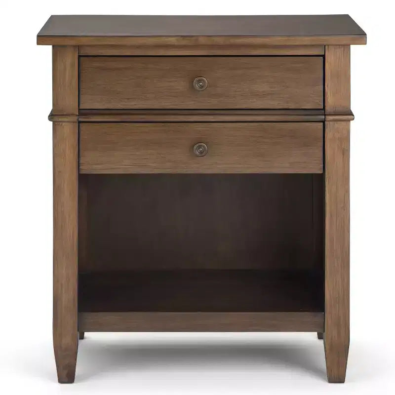 Table de chevet 24" en bois massif Sterling - WyndenHall