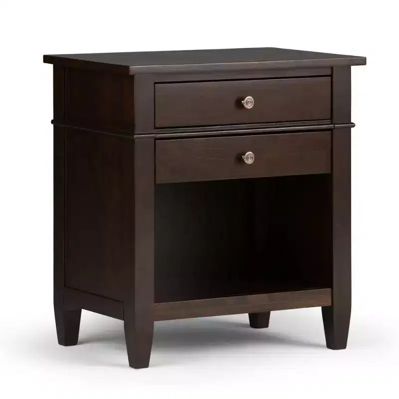 Table de chevet 24" en bois massif Sterling - WyndenHall