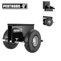 Fleming Supply Panel Pusher Dolly for Moving Drywall Boards, Wood Panels, or Doors