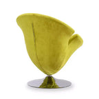 Fauteuil pivotant Tulip Velvet - Manhattan Comfort