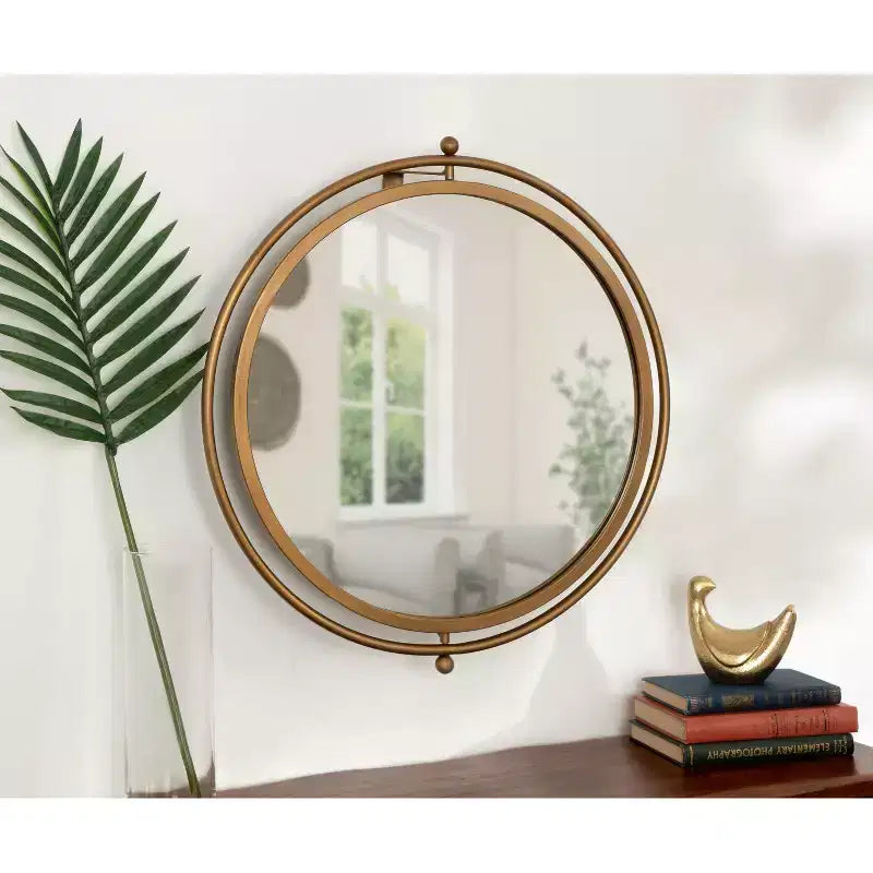 Miroir mural décoratif Baron Pivot - Kate & Laurel All Things Decor