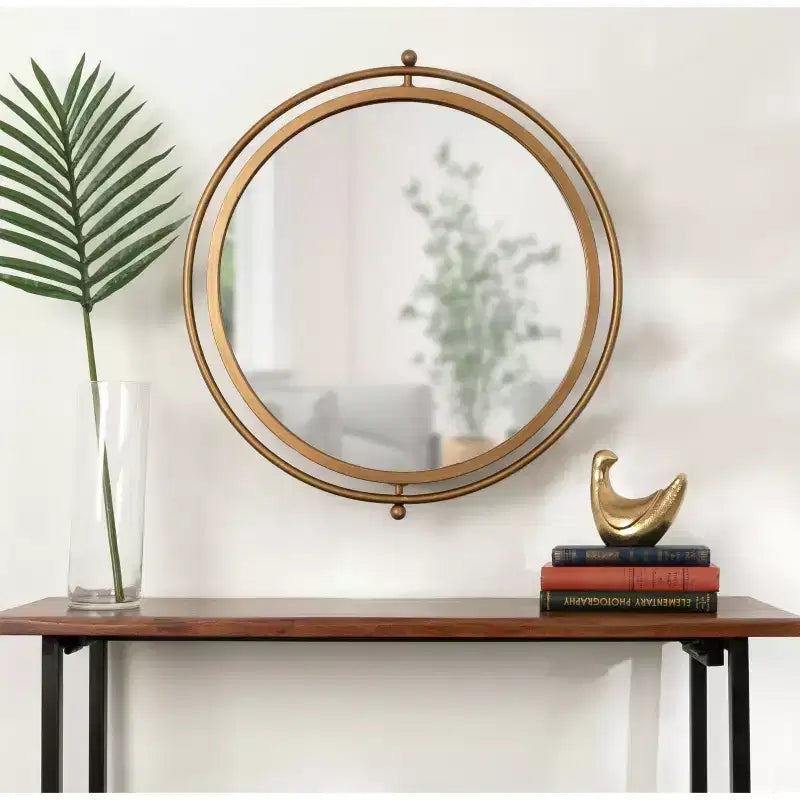 Miroir mural décoratif Baron Pivot - Kate & Laurel All Things Decor