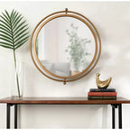 Miroir mural décoratif Baron Pivot - Kate & Laurel All Things Decor