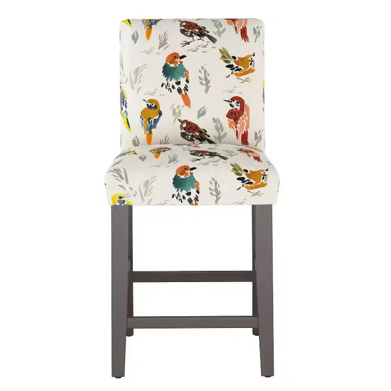 Tabouret de bar hauteur comptoir à motifs Skyline Furniture Hendrix