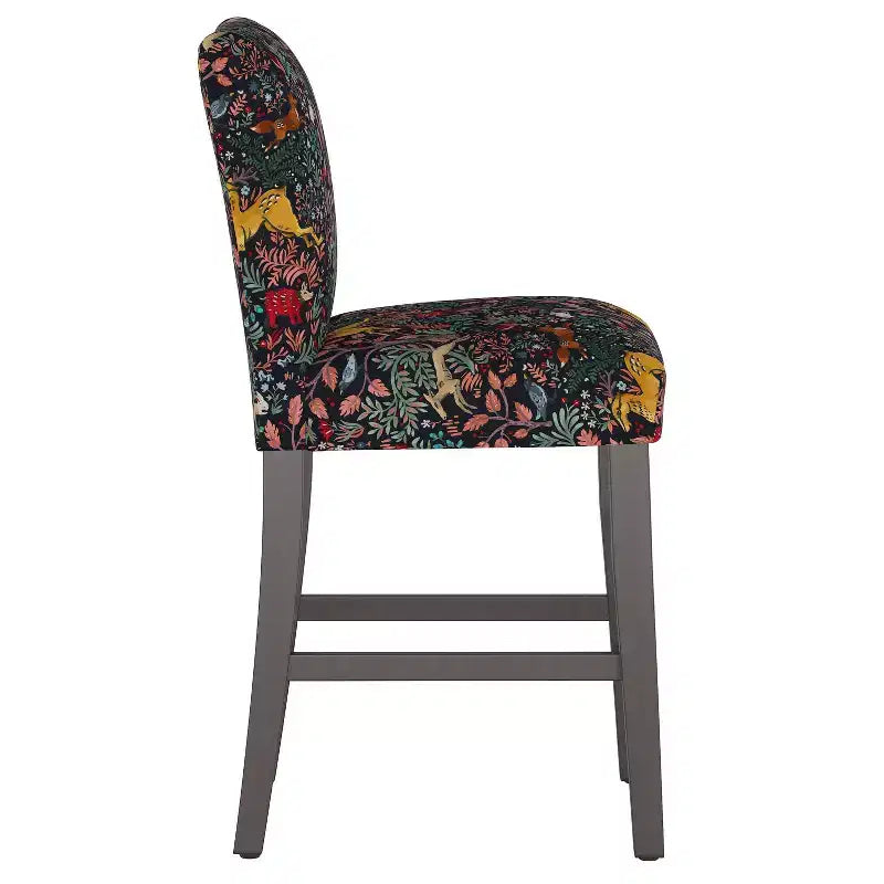 Tabouret de bar hauteur comptoir à motifs Skyline Furniture Hendrix