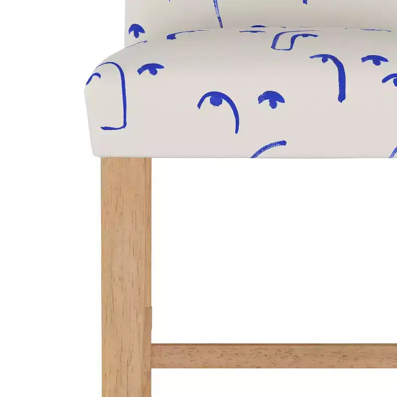 Tabouret de bar hauteur comptoir à motifs Skyline Furniture Hendrix