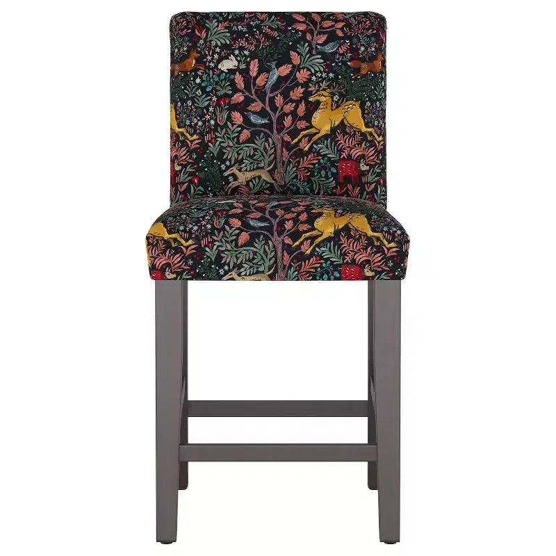 Tabouret de bar hauteur comptoir à motifs Skyline Furniture Hendrix