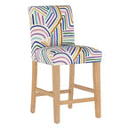Tabouret de bar hauteur comptoir à motifs Skyline Furniture Hendrix