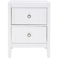 Tegan 2 Drawer Nightstand - NST5004 - White - Safavieh