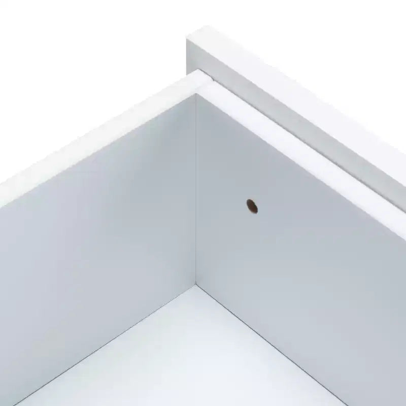 Table de chevet 2 tiroirs Tegan - NST5004 - Blanc - Safavieh