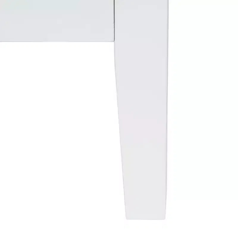 Table de chevet 2 tiroirs Tegan - NST5004 - Blanc - Safavieh