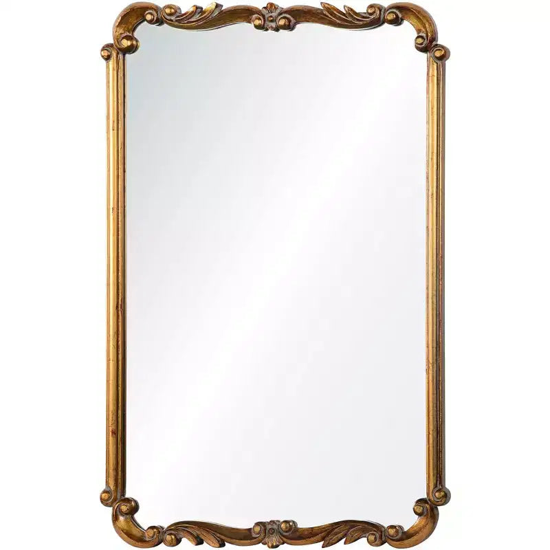 Cooper Classics Toulouse Gold 24 1/2 x 36 Rectangular Wall Mirror