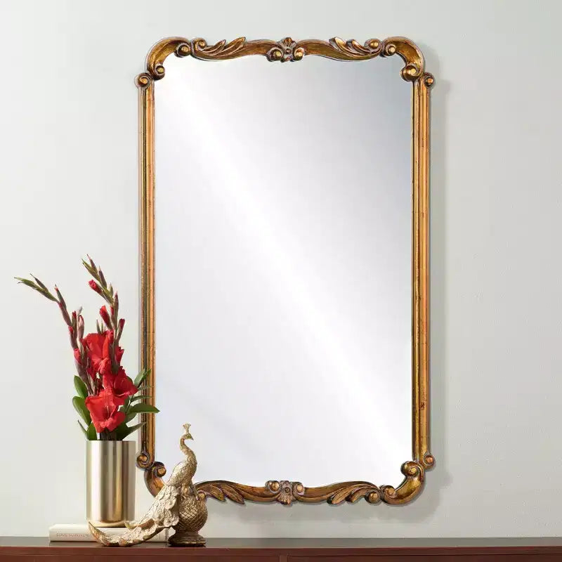 Miroir Mural Rectangulaire Cooper Classics Toulouse Or 24 1/2 x 36