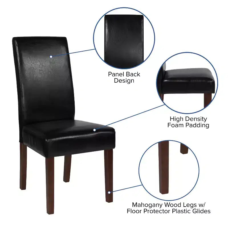 Lot de 4 chaises Parsons Flash Furniture de la série Greenwich