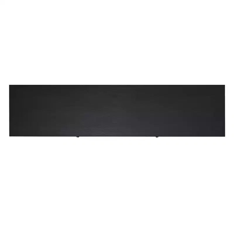 Meuble TV Emma et Oliver pour téléviseurs jusqu'à 80 pouces - Console média 65 pouces avec portes vitrées classiques et 3 étagères réglables