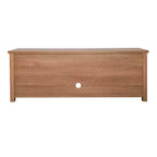 Meuble TV Emma et Oliver pour téléviseurs jusqu'à 80 pouces - Console média 65 pouces avec portes vitrées classiques et 3 étagères réglables