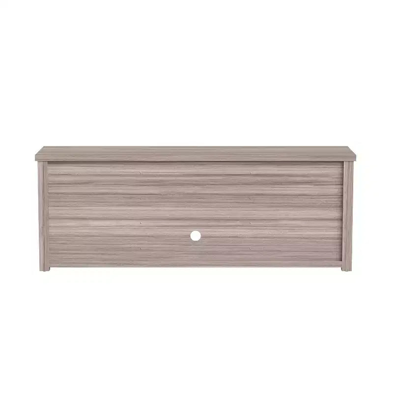 Meuble TV Emma et Oliver pour téléviseurs jusqu'à 80 pouces - Console média 65 pouces avec portes vitrées classiques et 3 étagères réglables