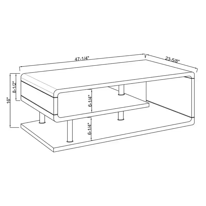 Table basse Clive - HOMES: Inside + Out