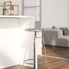 Tabouret de bar style industriel Merrick Lane avec siège pivotant réglable en hauteur