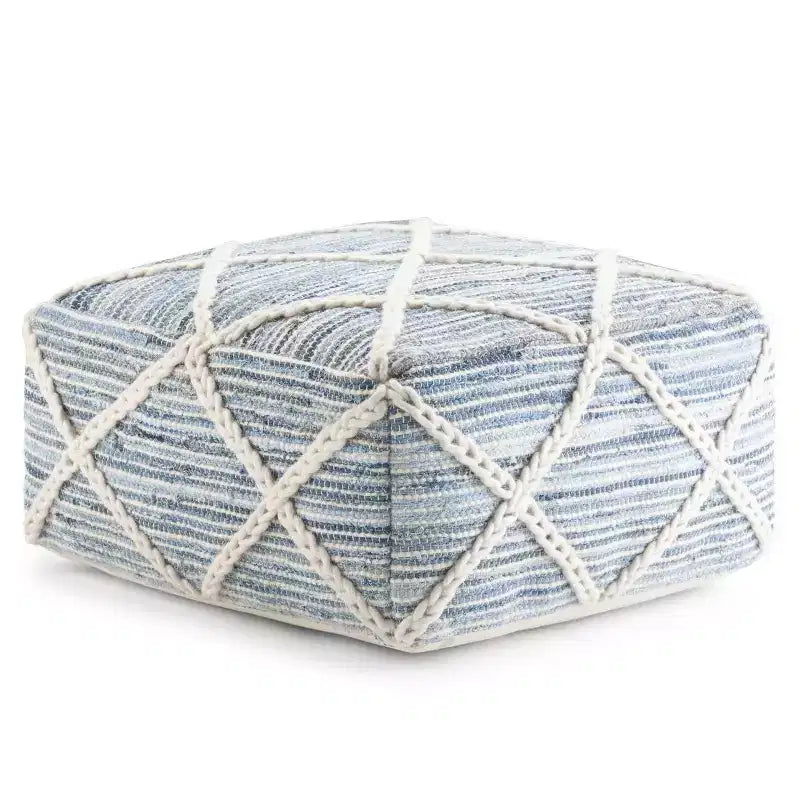 Pouf carré Woodley - WyndenHall