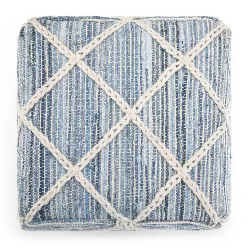 Pouf carré Woodley - WyndenHall