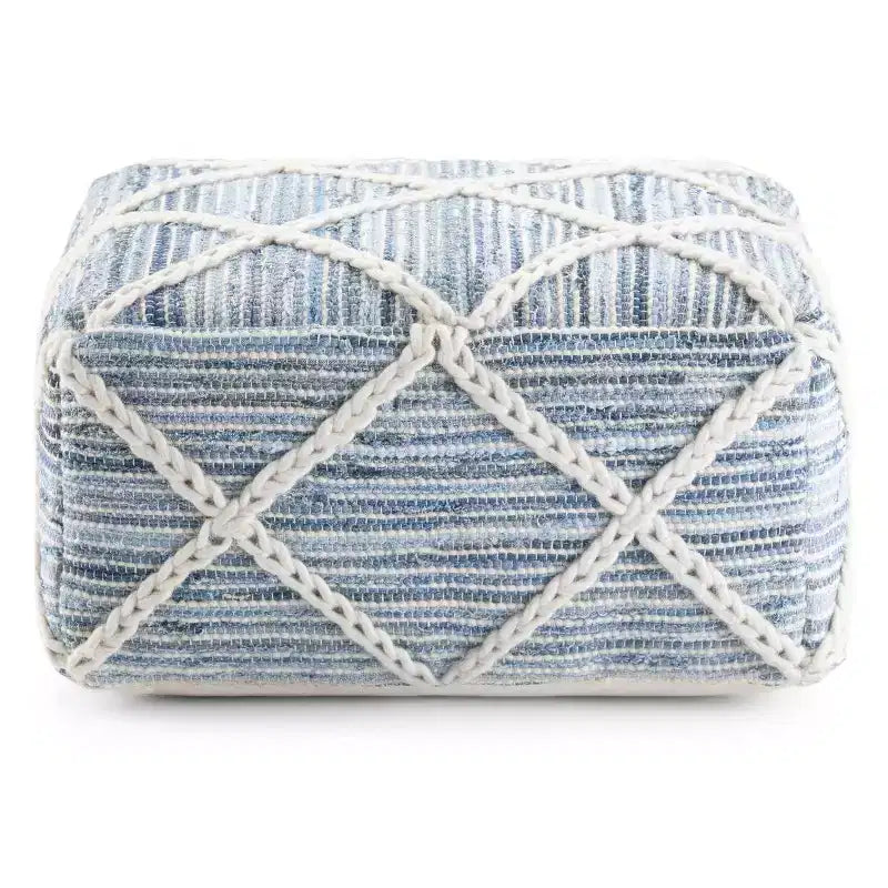 Pouf carré Woodley - WyndenHall
