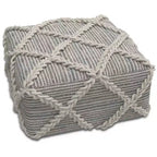 Pouf carré Woodley - WyndenHall