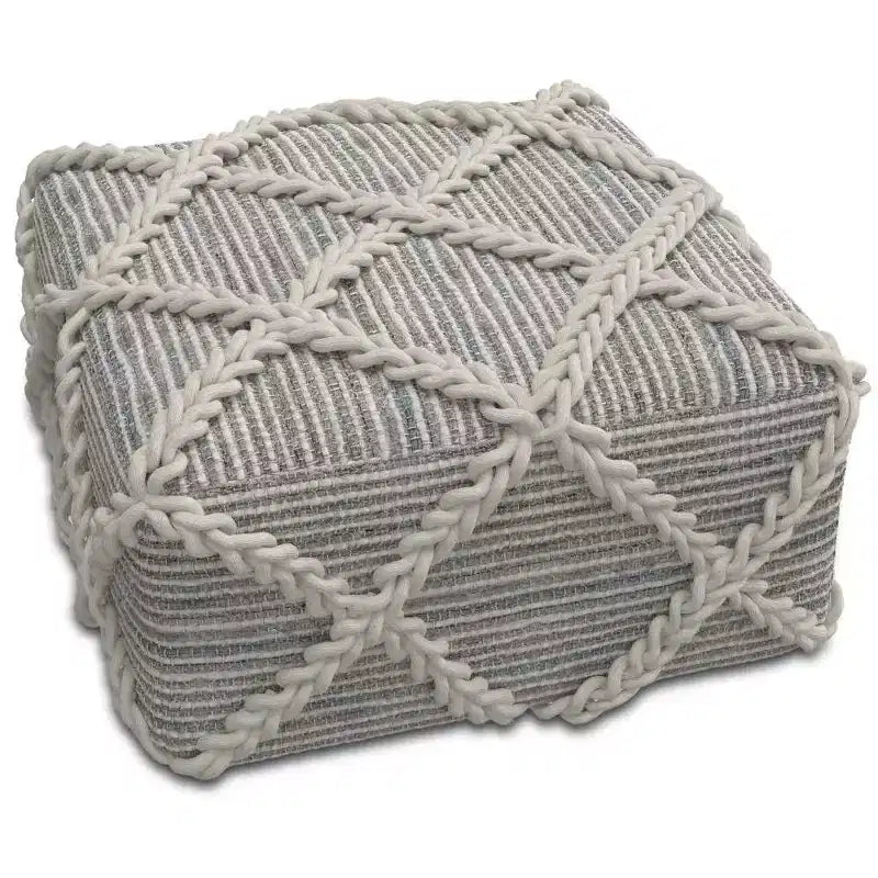 Pouf carré Woodley - WyndenHall