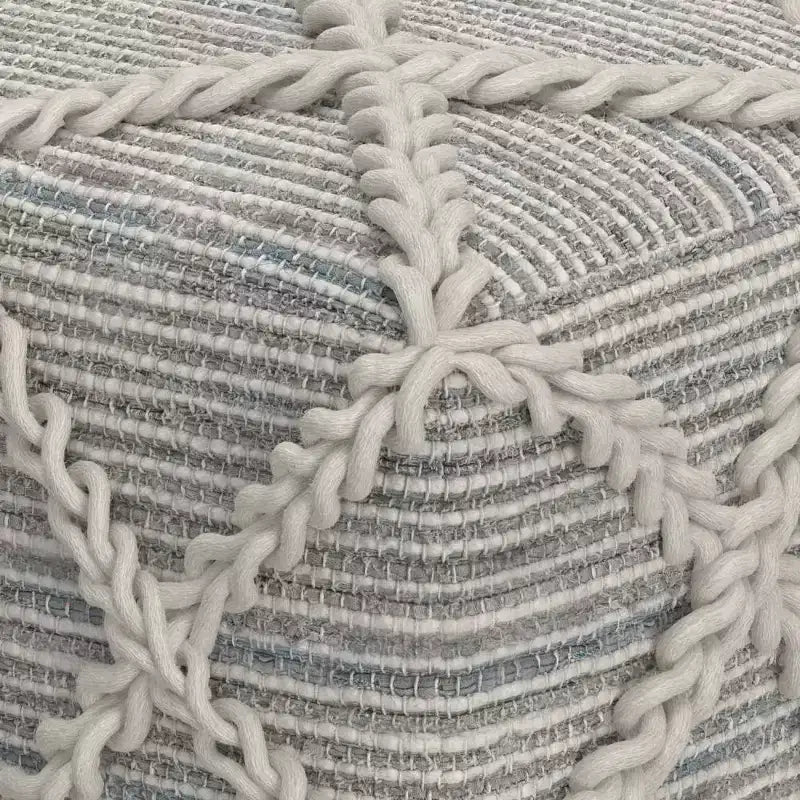 Pouf carré Woodley - WyndenHall