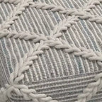 Pouf carré Woodley - WyndenHall